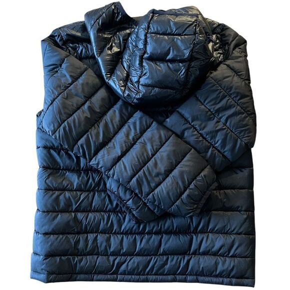 Gap Kids’ Black Lightweight Puffer Jacket Size L - Picture 2 of 5